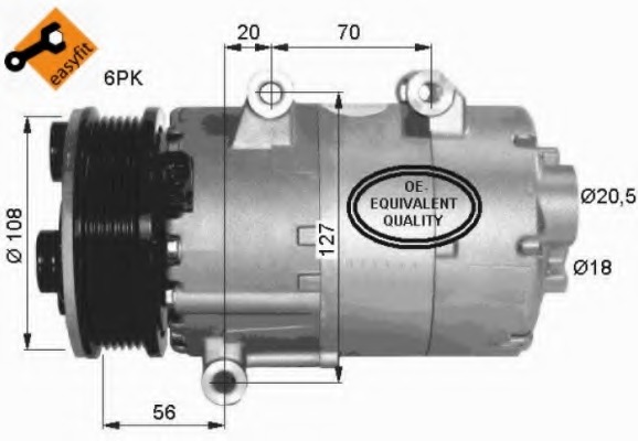 Compresor, climatizare 32403 NRF - Compresor/piese Compresor, climatizare 32403 NRF - Compresor/piese