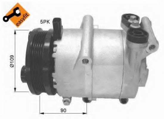 Compresor, climatizare 32405G NRF - Compresor/piese