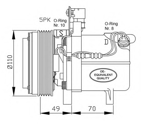 Compresor, climatizare 32490 NRF - Compresor/piese Compresor, climatizare 32490 NRF - Compresor/piese