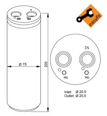 uscator,aer conditionat 33205 NRF - Uscator uscator,aer conditionat 33205 NRF - Uscator