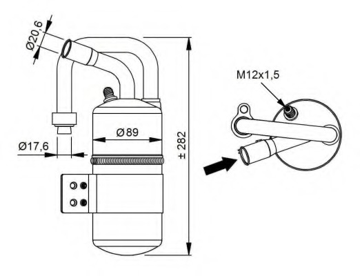 uscator,aer conditionat 33339 NRF - Uscator uscator,aer conditionat 33339 NRF - Uscator