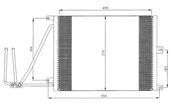 Condensator, climatizare 35292 NRF - Radiator clima Condensator, climatizare 35292 NRF - Radiator clima
