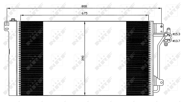 Condensator, climatizare 35622 NRF - Radiator clima Condensator, climatizare 35622 NRF - Radiator clima