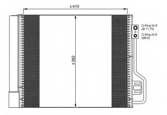 Condensator, climatizare 35937 NRF - Radiator clima Condensator, climatizare 35937 NRF - Radiator clima