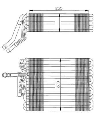 evaporator,aer conditionat 36025 NRF - Vaporizator