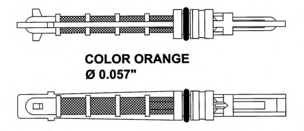 Supapa expansiune, clima 38449 NRF - Supape
