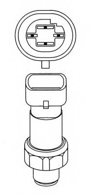 Comutator presiune, aer conditionat 38930 NRF - Intrerupator Comutator presiune, aer conditionat 38930 NRF - Intrerupator