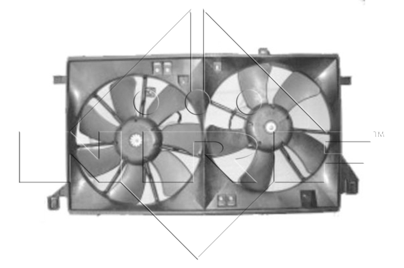 Ventilator, radiator 47290 NRF - Gmv (electroventilator )