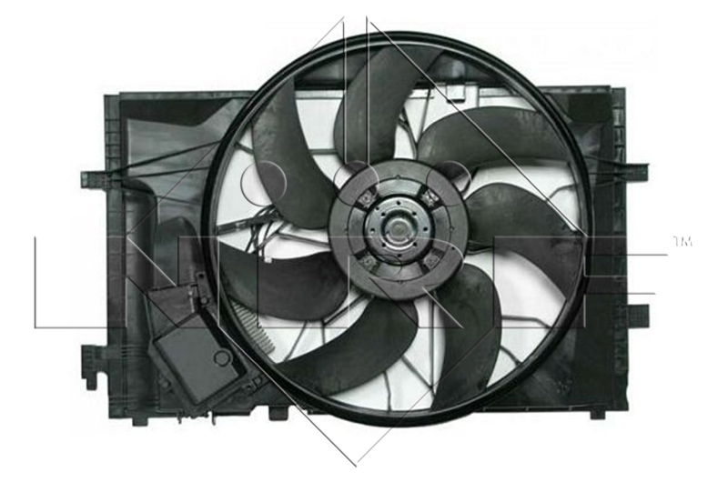 Ventilator, radiator 47293 NRF - Gmv (electroventilator )