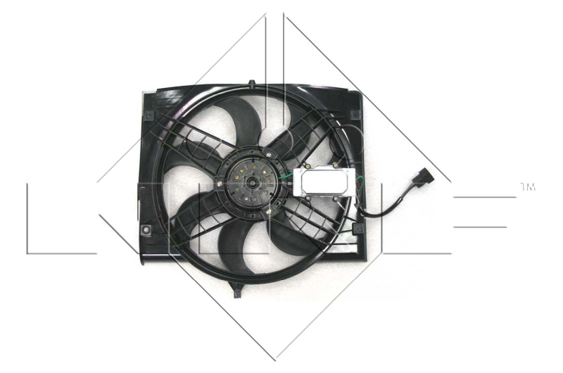 Ventilator, radiator 47442 NRF - Gmv (electroventilator )