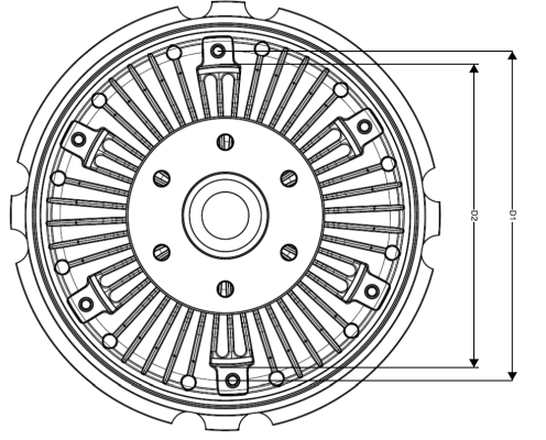 Cupla, ventilator radiator 49015 NRF - Ventilator radiator Cupla, ventilator radiator 49015 NRF - Ventilator radiator