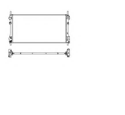 Radiator, racire motor 509697 NRF - Radiator apa/piese Radiator, racire motor 509697 NRF - Radiator apa/piese