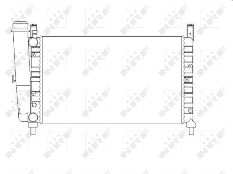 Radiator, racire motor 54701 NRF - Radiator apa/piese Radiator, racire motor 54701 NRF - Radiator apa/piese