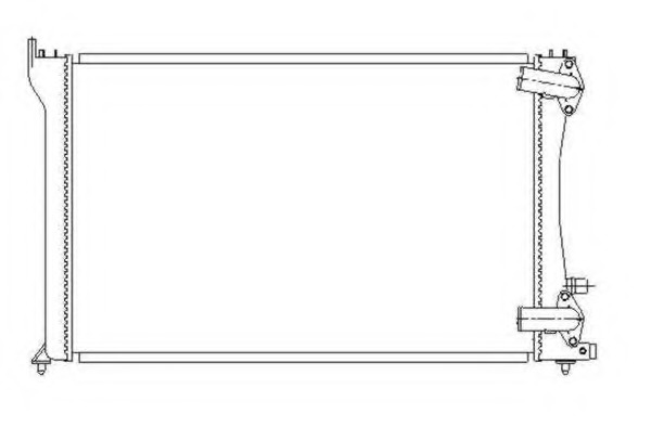 Radiator, racire motor 58251 NRF - Radiator apa/piese Radiator, racire motor 58251 NRF - Radiator apa/piese