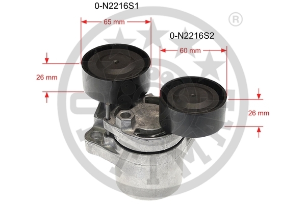 Intinzator curea, curea distributie 0-N2216 OPTIMAL - Intinzator curea (sistem de intindere) Intinzator curea, curea distributie 0-N2216 OPTIMAL - Intinzator curea (sistem de intindere)