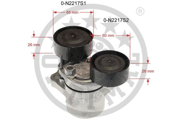 Intinzator curea, curea distributie 0-N2217 OPTIMAL - Intinzator curea (sistem de intindere) Intinzator curea, curea distributie 0-N2217 OPTIMAL - Intinzator curea (sistem de intindere)