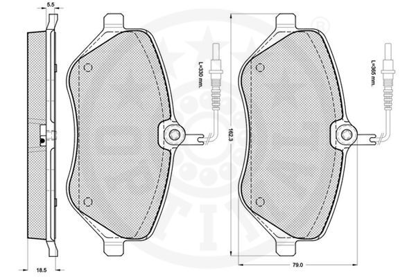 set placute frana,frana disc 12224 OPTIMAL - Set placute frana set placute frana,frana disc 12224 OPTIMAL - Set placute frana