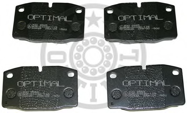 set placute frana,frana disc 9565 OPTIMAL - Frana disc set placute frana,frana disc 9565 OPTIMAL - Frana disc