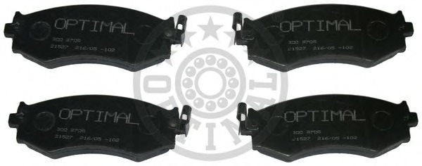 set placute frana,frana disc 9705 OPTIMAL - Frana disc set placute frana,frana disc 9705 OPTIMAL - Frana disc