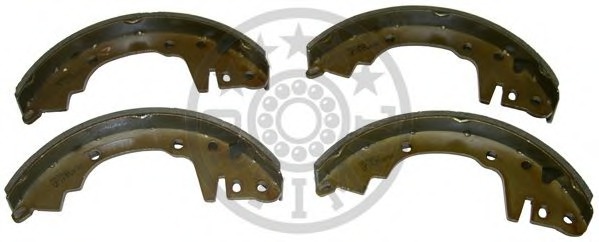 Set saboti frana BB-3690 OPTIMAL - Material frictiune sabot frana/ sabot frana
