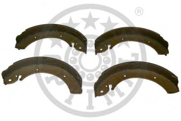 Set saboti frana BB-7010 OPTIMAL - Material frictiune sabot frana/ sabot frana