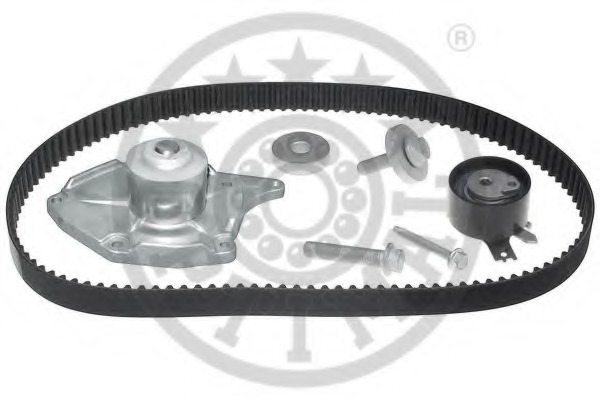 Set pompa apa + curea dintata SK-1487AQ2 OPTIMAL - Pompa apa/ garnitura