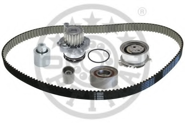 Set pompa apa + curea dintata SK-1694AQ1 OPTIMAL - Pompa apa/ garnitura