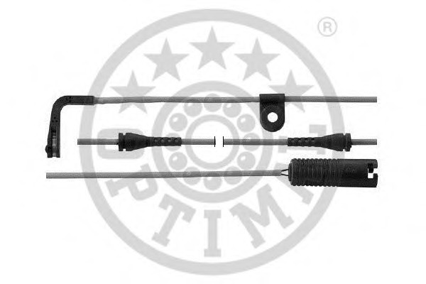 senzor de avertizare,uzura placute de frana WKT-50363K OPTIMAL - Componente/ accesorii frana