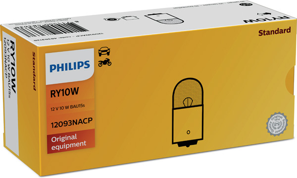 Bec, semnalizator / Bec incandescent 12093NACP PHILIPS - Semnalizare / elemente Bec, semnalizator / Bec incandescent 12093NACP PHILIPS - Semnalizare / elemente