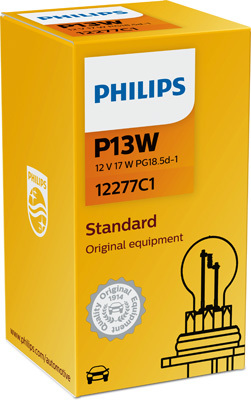 Bec, semnalizator / bec,lumini de stationare 12277C1 PHILIPS - Fata vehicul Bec, semnalizator / bec,lumini de stationare 12277C1 PHILIPS - Fata vehicul