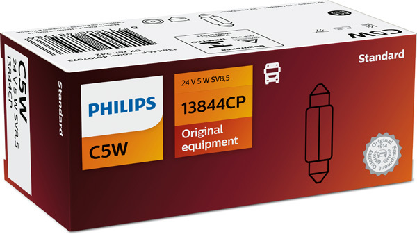 C5W 24V SV8.5 PHILIPS (set 10 buc) 13844CP PHILIPS - Bec numar inmatriculare C5W 24V SV8.5 PHILIPS (set 10 buc) 13844CP PHILIPS - Bec numar inmatriculare