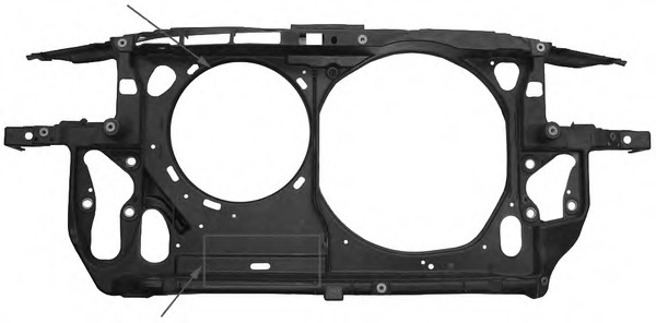 Acoperire fata FR-PS-05 PHIRA - Partea frontala/grila radiator