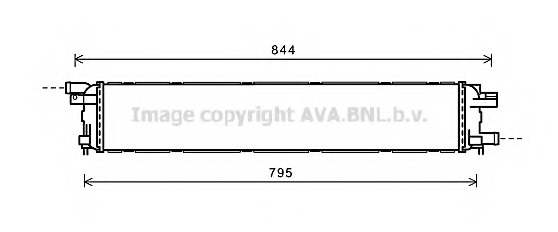 Radiator, racire motor AI2361 PRASCO - Radiator apa/piese Radiator, racire motor AI2361 PRASCO - Radiator apa/piese