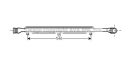 Intercooler, compresor AI4305 PRASCO - Turbocompressor Intercooler, compresor AI4305 PRASCO - Turbocompressor