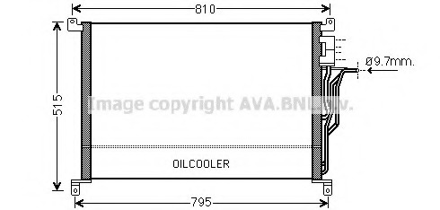 Condensator, climatizare AI5301 PRASCO - Radiator clima Condensator, climatizare AI5301 PRASCO - Radiator clima