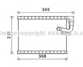 evaporator,aer conditionat AIV326 PRASCO - Vaporizator evaporator,aer conditionat AIV326 PRASCO - Vaporizator
