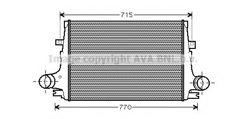Intercooler, compresor ALA4096 PRASCO - Turbocompressor Intercooler, compresor ALA4096 PRASCO - Turbocompressor