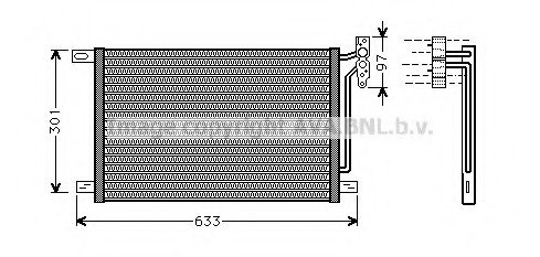Condensator, climatizare BW5215 PRASCO - Radiator clima Condensator, climatizare BW5215 PRASCO - Radiator clima