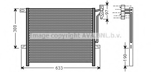 Condensator, climatizare BW5369 PRASCO - Radiator clima