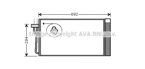 Condensator, climatizare BWA5273 PRASCO - Radiator clima Condensator, climatizare BWA5273 PRASCO - Radiator clima