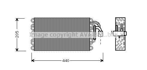 evaporator,aer conditionat BWV003 PRASCO - Vaporizator evaporator,aer conditionat BWV003 PRASCO - Vaporizator