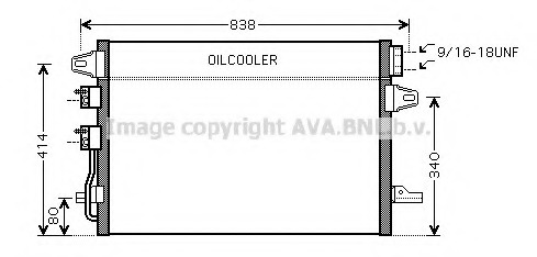 Condensator, climatizare CR5088 PRASCO - Radiator clima Condensator, climatizare CR5088 PRASCO - Radiator clima