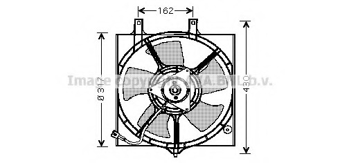 Ventilator, radiator DN7510 PRASCO - Ventilator radiator Ventilator, radiator DN7510 PRASCO - Ventilator radiator