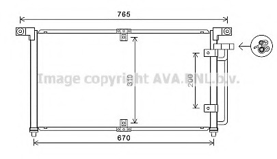 Condensator, climatizare DW5113 PRASCO - Radiator clima Condensator, climatizare DW5113 PRASCO - Radiator clima