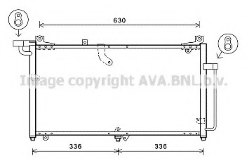 Condensator, climatizare DW5127 PRASCO - Radiator clima Condensator, climatizare DW5127 PRASCO - Radiator clima