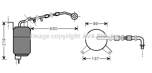 uscator,aer conditionat FDD111 PRASCO - Uscator uscator,aer conditionat FDD111 PRASCO - Uscator
