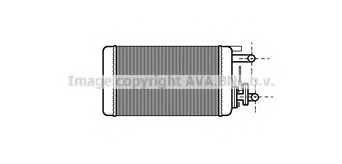 Schimbator caldura, incalzire habitaclu FT6106 PRASCO - Schimbator caldura Schimbator caldura, incalzire habitaclu FT6106 PRASCO - Schimbator caldura
