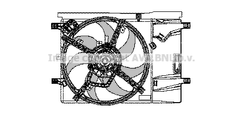 Ventilator, radiator FT7533 PRASCO - Ventilator radiator Ventilator, radiator FT7533 PRASCO - Ventilator radiator