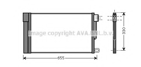 Condensator, climatizare FTA5314 PRASCO - Radiator clima Condensator, climatizare FTA5314 PRASCO - Radiator clima