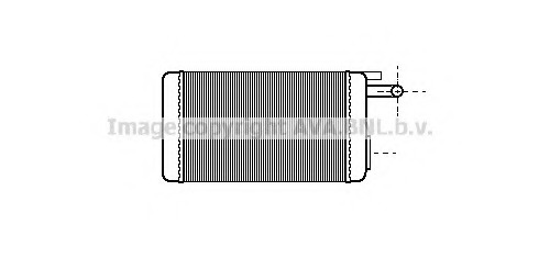 Schimbator caldura, incalzire habitaclu FTA6106 PRASCO - Schimbator caldura Schimbator caldura, incalzire habitaclu FTA6106 PRASCO - Schimbator caldura